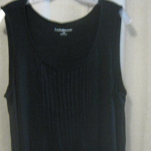 Elle sleeveless and pleated tunic